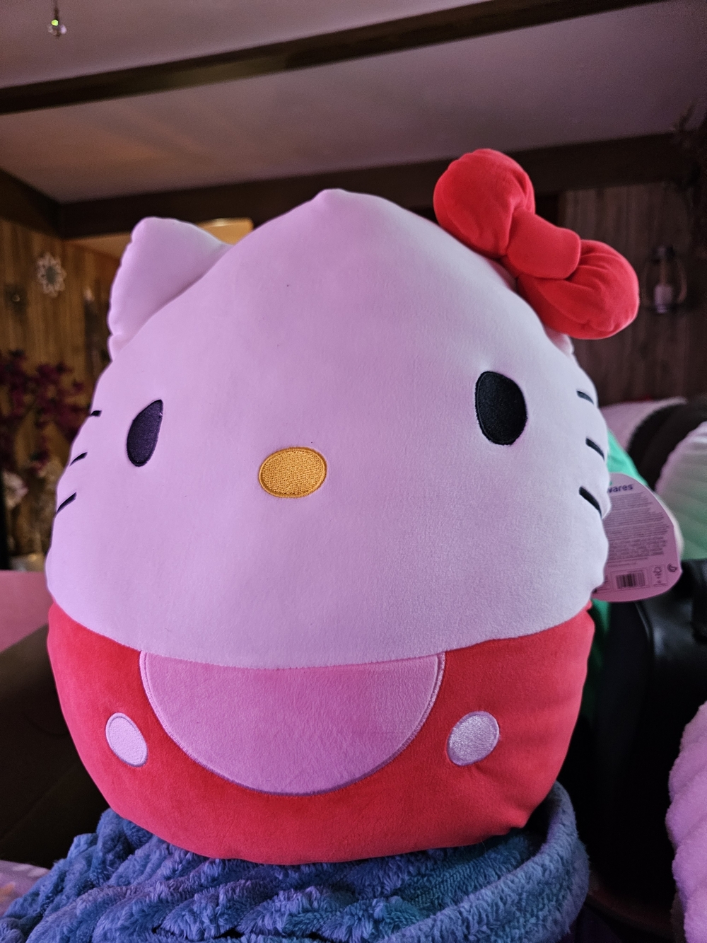 Hello Kitty Plush Doll - Pink & Red Bow 18-20" NWT Retail $50